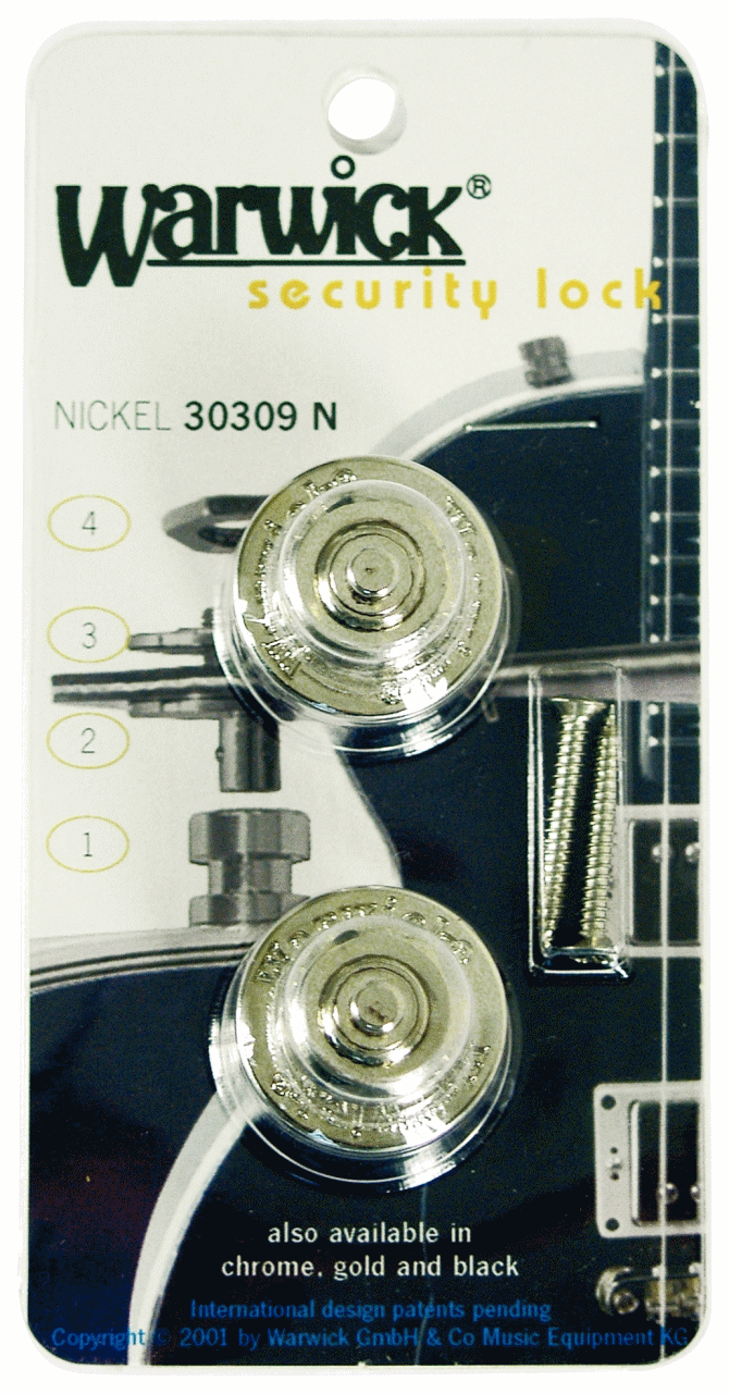 Warwick 30309SETN Security Locks Strap Lock Systems Accessories